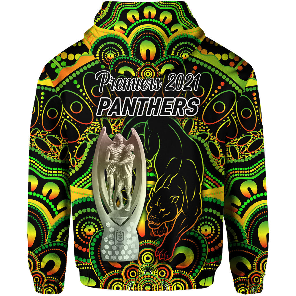 Penrith Panthers Hoodie 2021 Indigenous Premiers - Trophy LT8 - Vibe Hoodie Shop