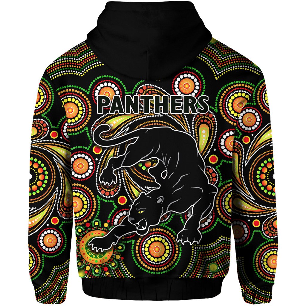 Penrith Zip Hoodie Panthers Indigenous Vibes - Vibe Hoodie Shop