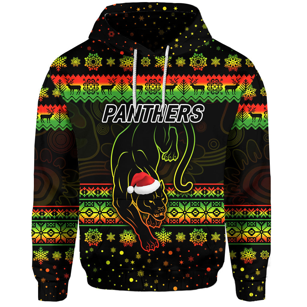Penrith Panthers Hoodie Christmas Simple Style LT8 - Vibe Hoodie Shop