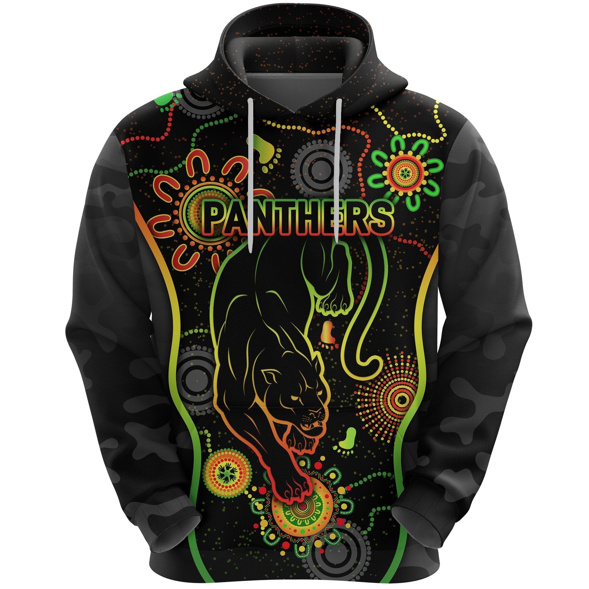 Penrith Panthers Hoodie ANZAC Day Unique Indigenous - Vibe Hoodie Shop