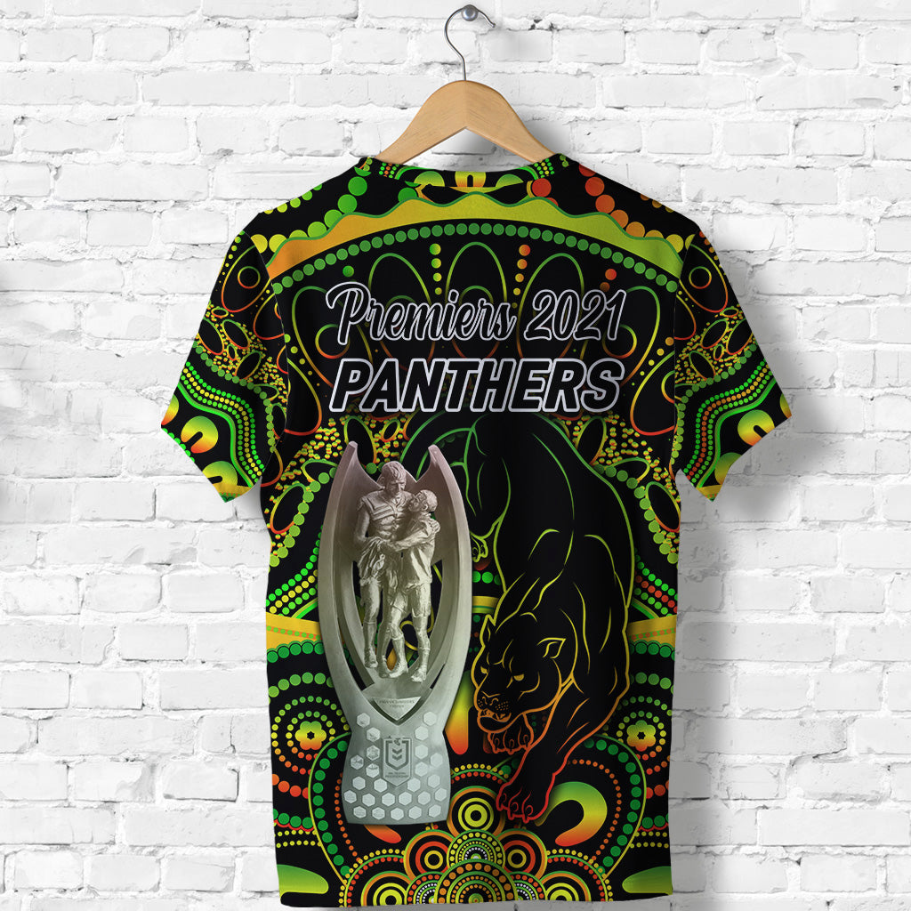 Penrith Panthers T shirt 2021 Indigenous Premiers - Trophy - Vibe Hoodie Shop