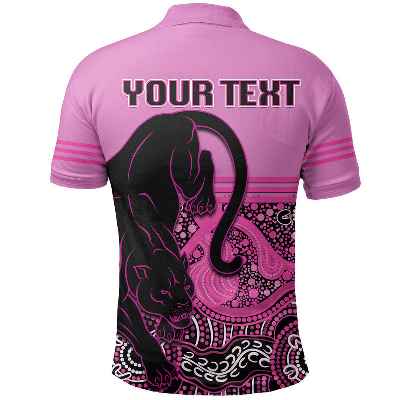(Custom Personalised) Panthers Rugby Champions 2022 Indigenous Pink Style Polo Shirt - Vibe Hoodie Shop