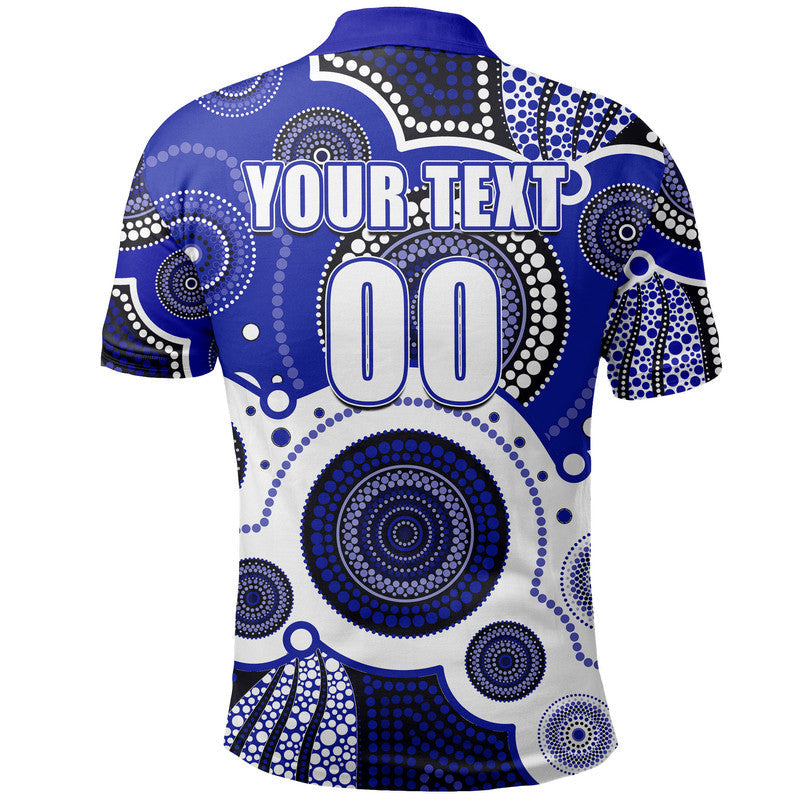 (Custom Personalised And Number) Canterbury Bulldogs Rugby Polo Shirt Aboriginal - Vibe Hoodie Shop