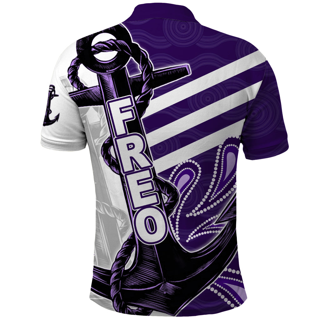 (Custom Personalised) Fremantle Polo Shirt Freo - Vibe Hoodie Shop