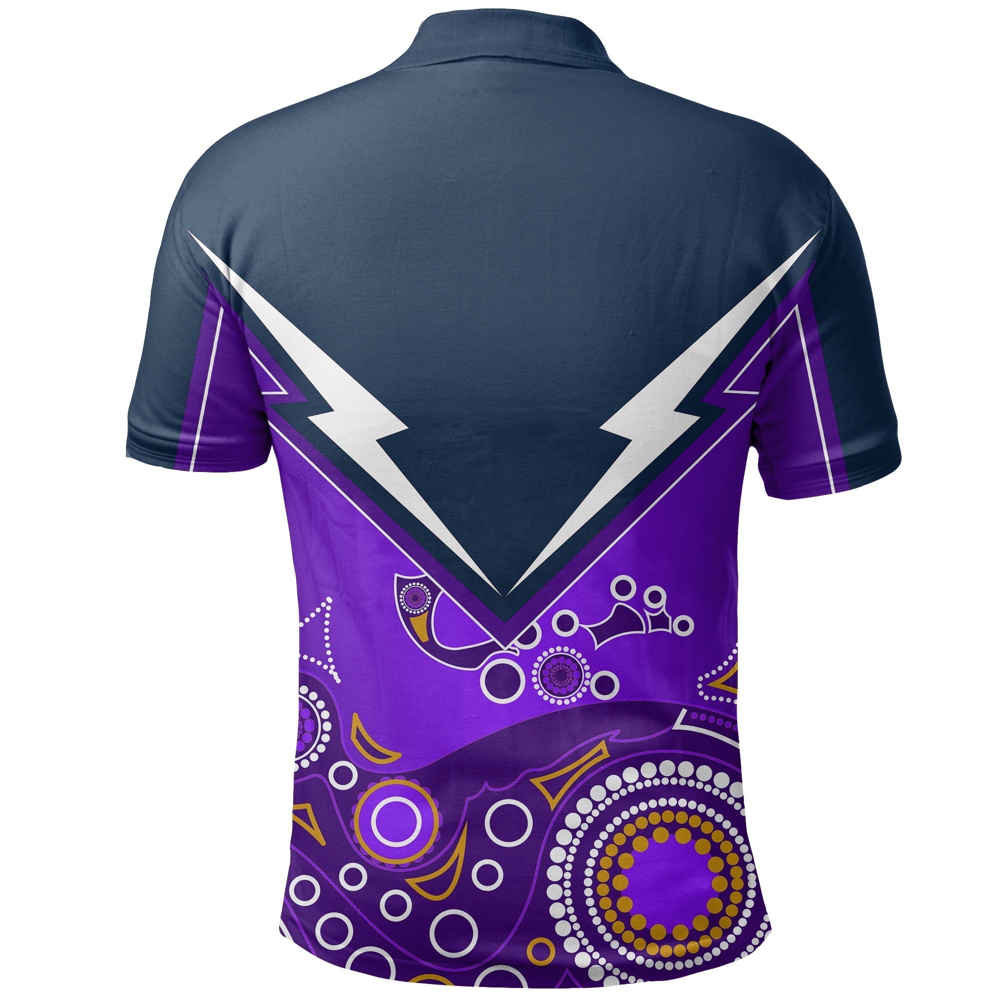 Melbourne Storm Polo Shirt Aboriginal - Vibe Hoodie Shop