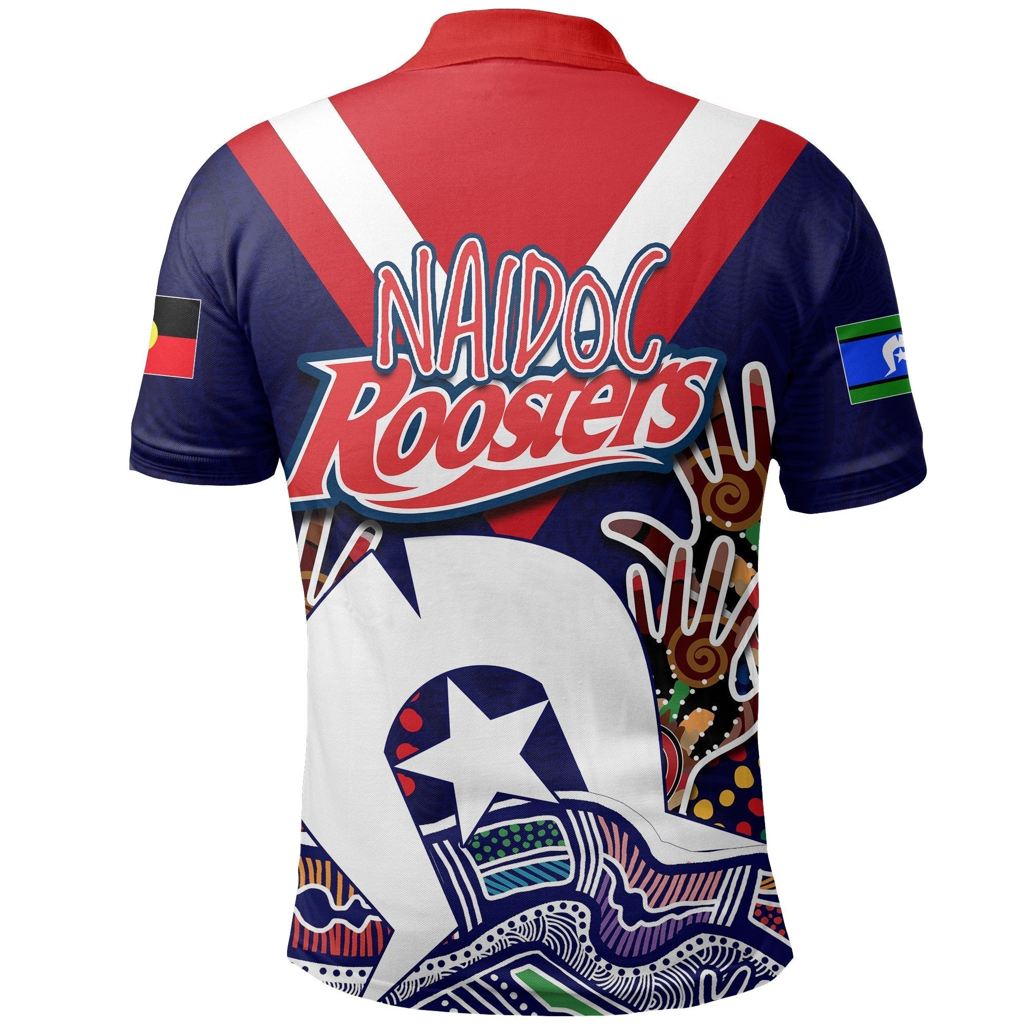 custom-personalised-naidoc-roosters-polo-shirt-torres-strait-islander