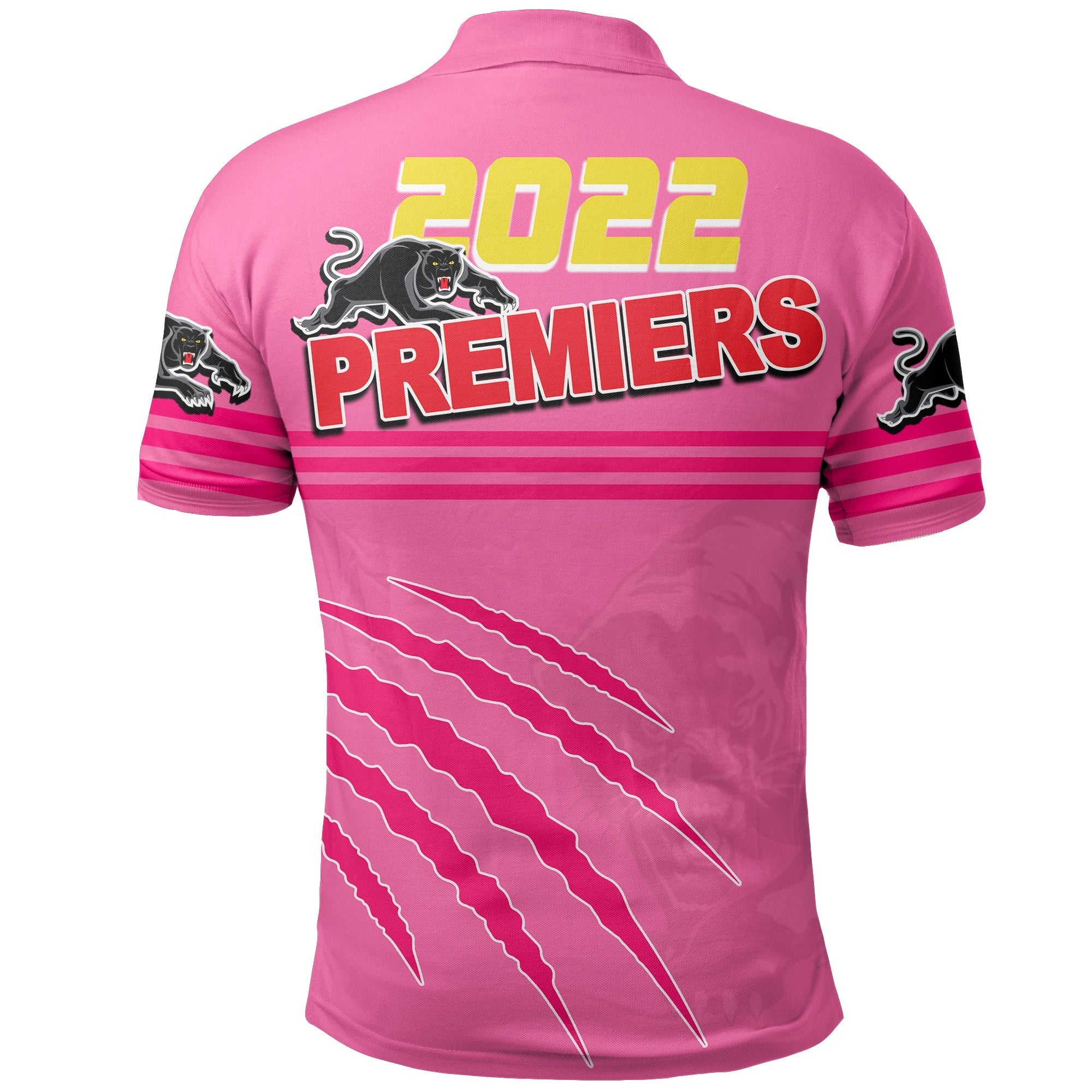 Panthers Rugby Polo Shirt Premiers 2022 Pink Vibe - Vibe Hoodie Shop