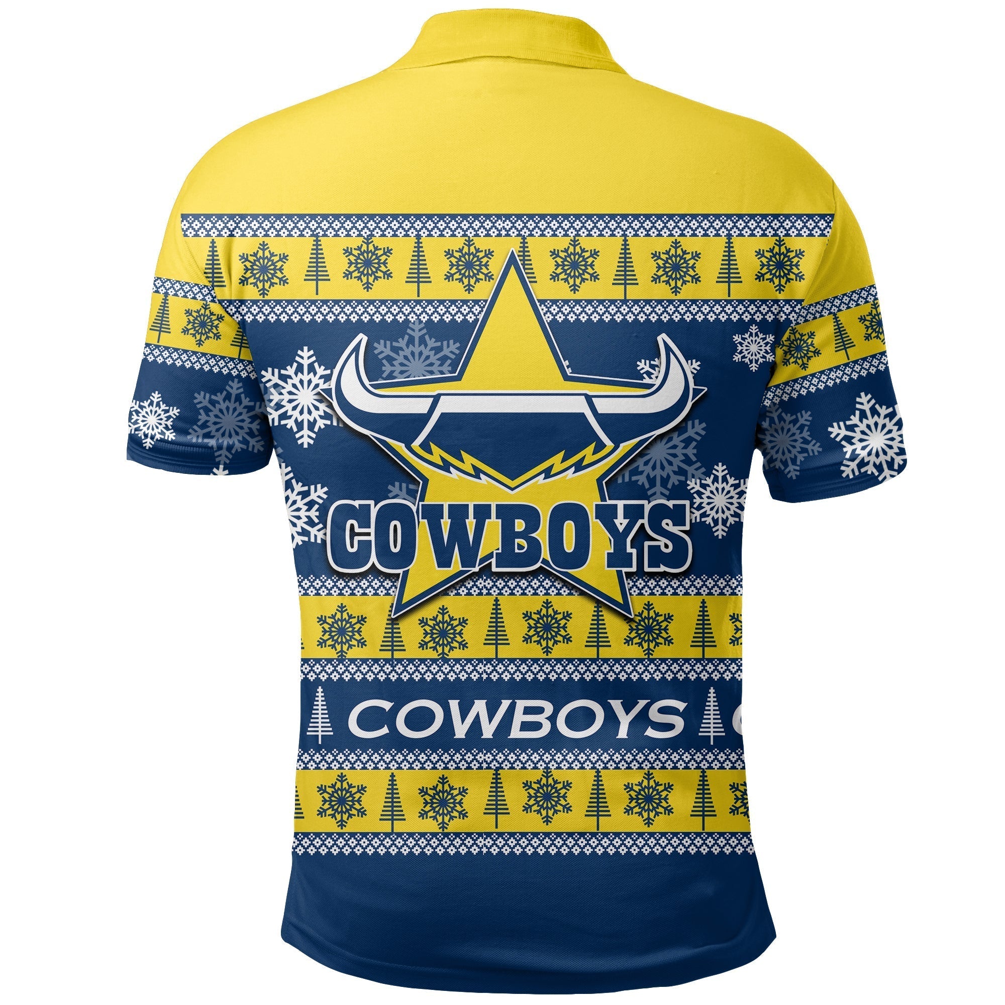 North Queensland Cowboys Polo Shirt Christmas 2021 - Vibe Hoodie Shop