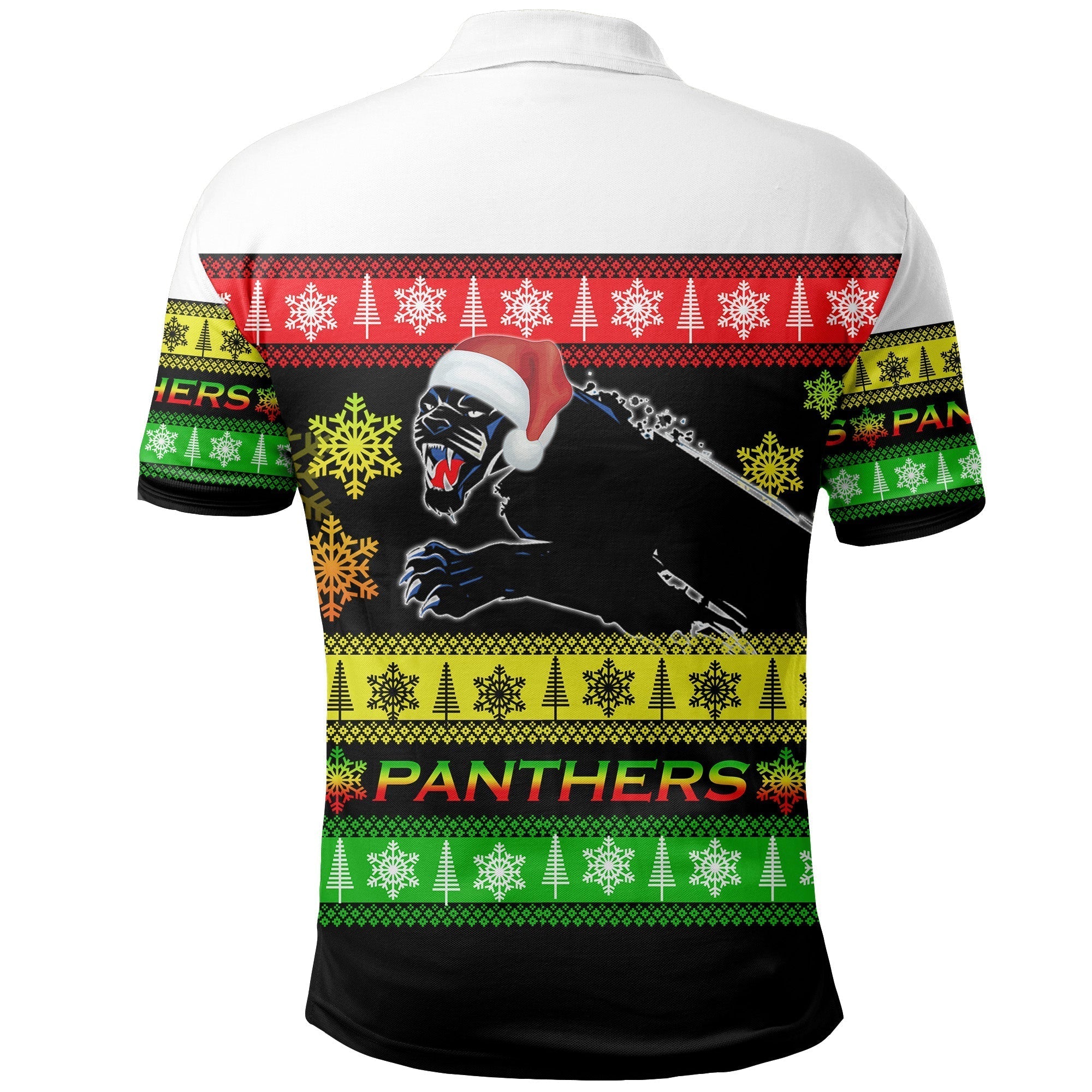 Penrith Panthers Polo Shirt Christmas 2021 Style - Vibe Hoodie Shop