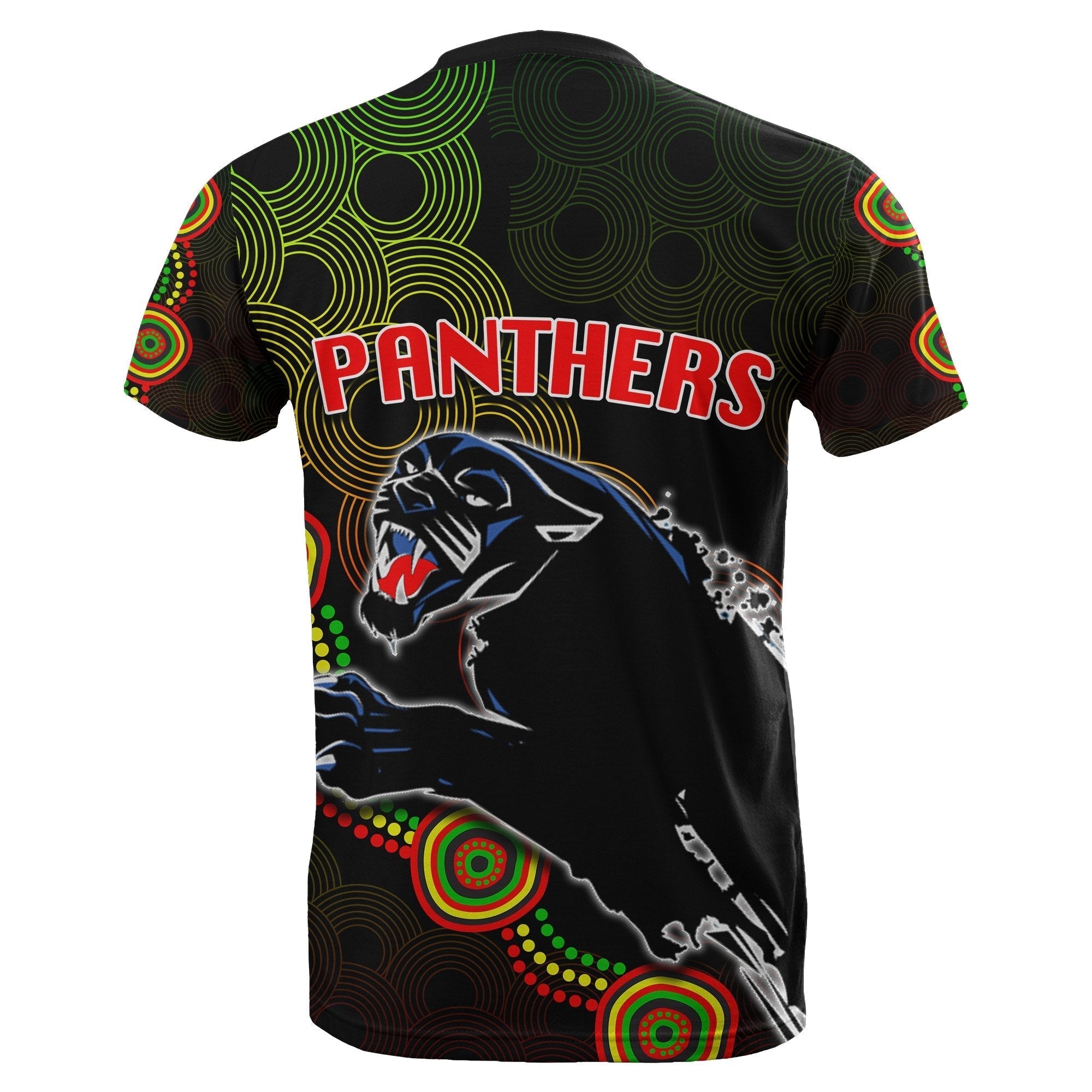 Panthers Aboriginal T shirt - Vibe Hoodie Shop