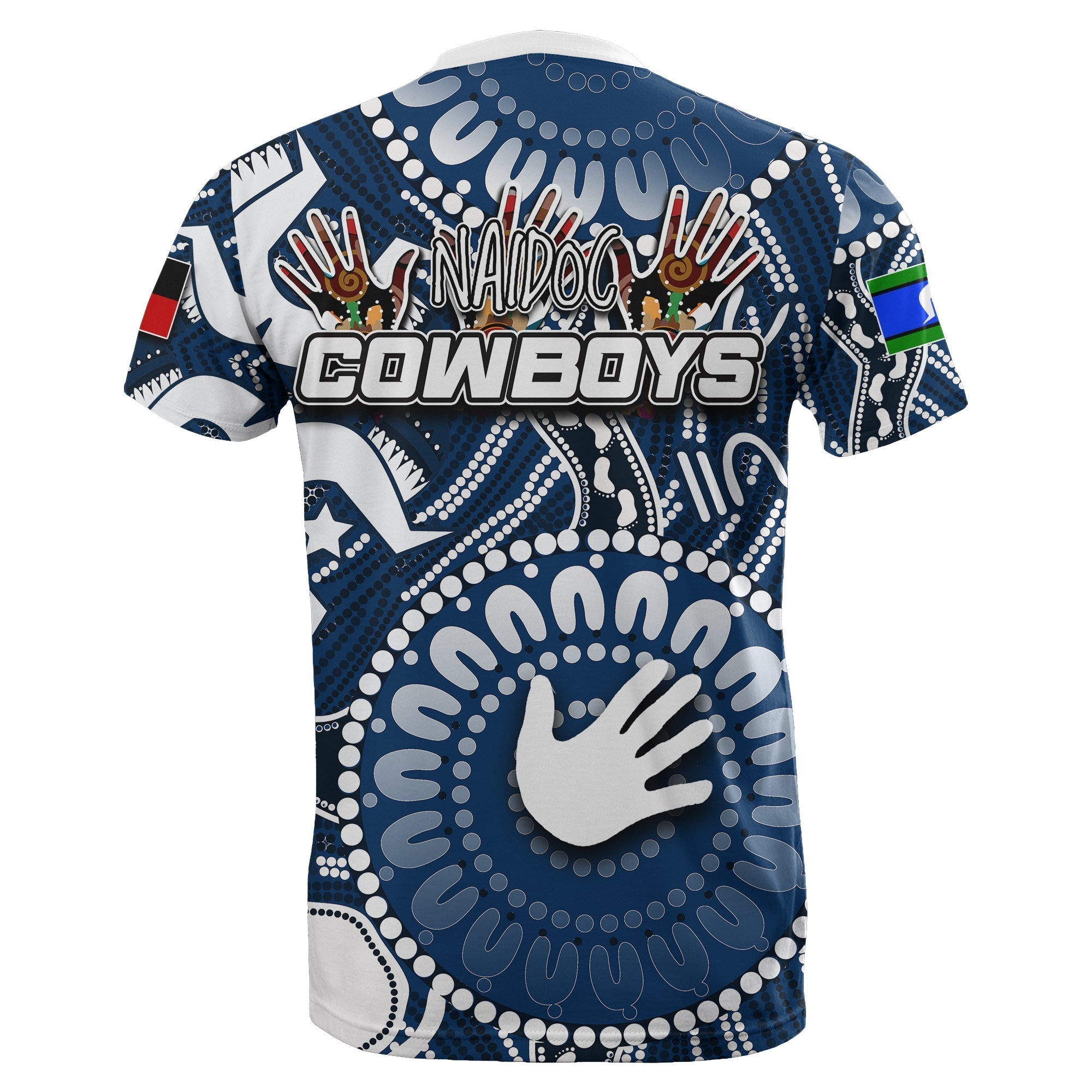 NAIDOC Cowboys T shirt NAIDOC Patterns - Vibe Hoodie Shop