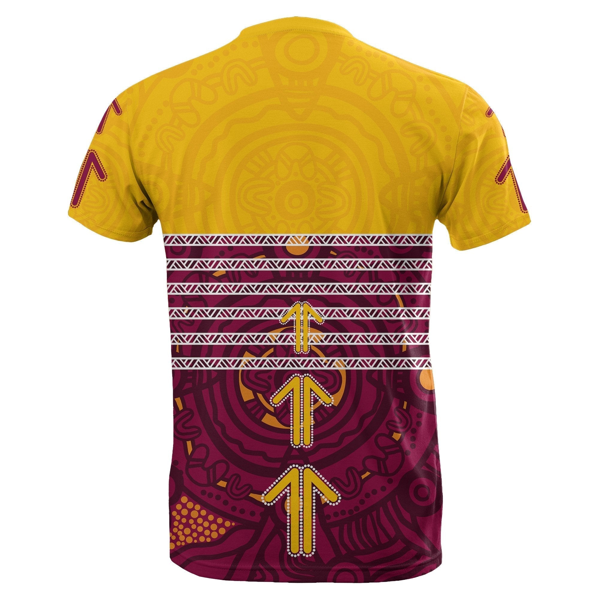 Brisbane Broncos T shirt Aboriginal Special - Vibe Hoodie Shop