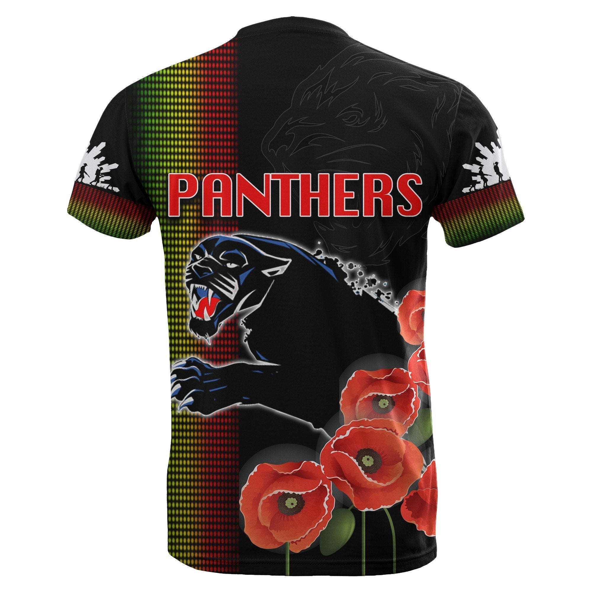 Panthers ANZAC Day T shirt - Vibe Hoodie Shop