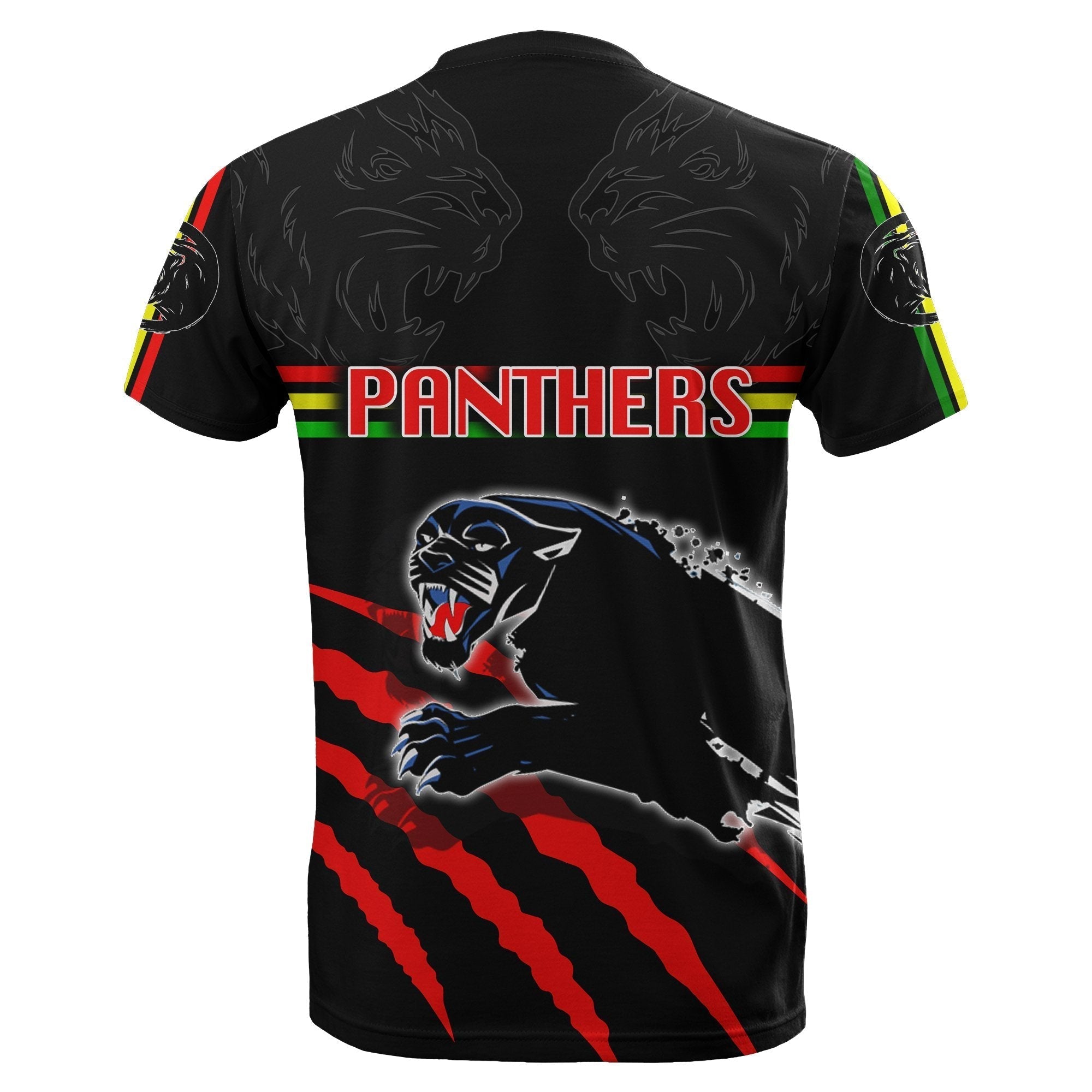 (Custom Personalised) Panthers T shirt Claws - Vibe Hoodie Shop