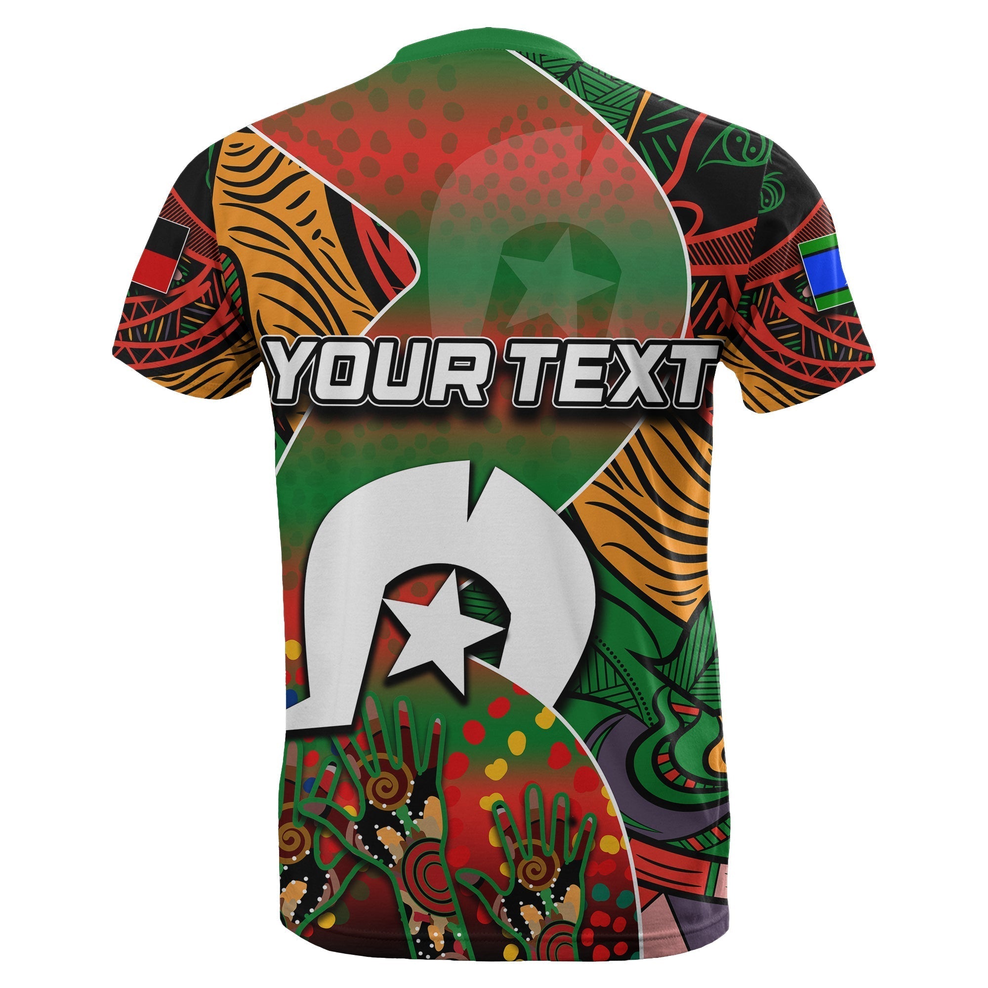 (Custom Personalised) NAIDOC Rabbitohs T shirt Torres Strait Islanders - Vibe Hoodie Shop