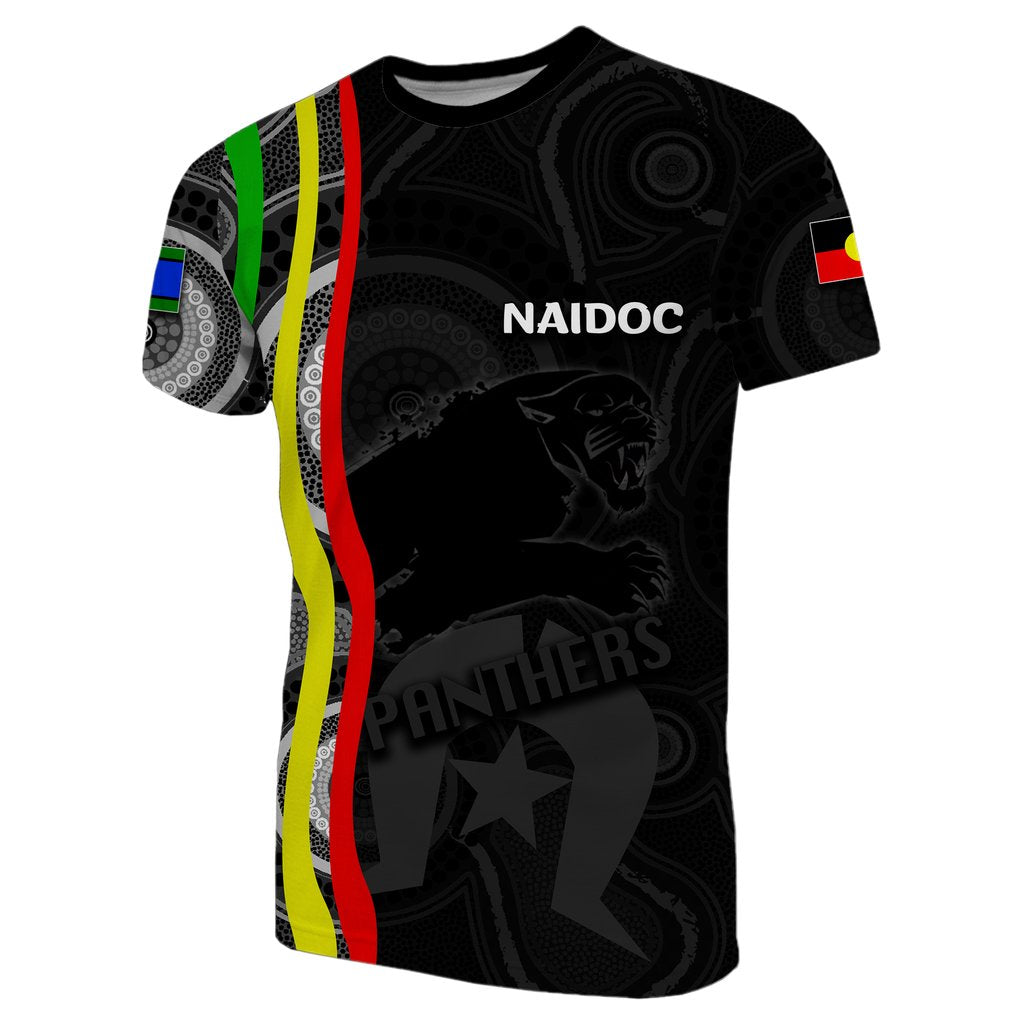 NAIDOC Panthers T shirt Aboriginal - Vibe Hoodie Shop