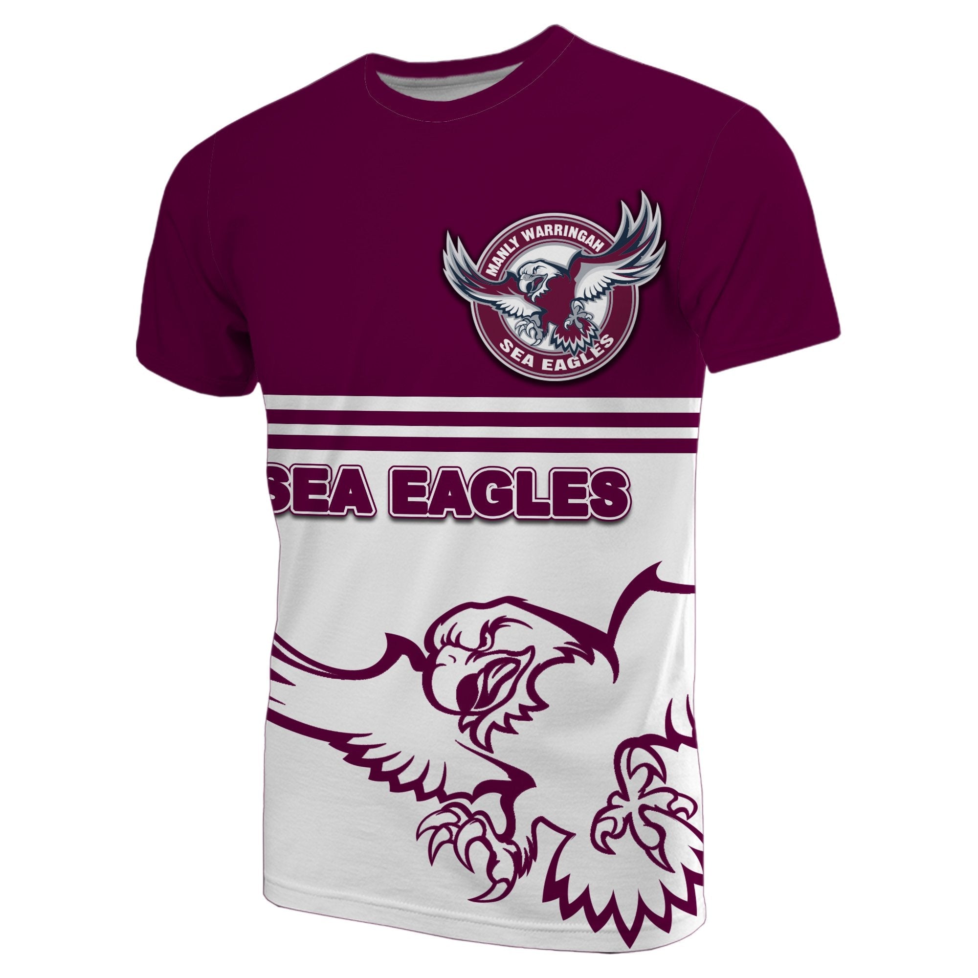 Sea Eagles T shirt Simple Style LT9 - Vibe Hoodie Shop