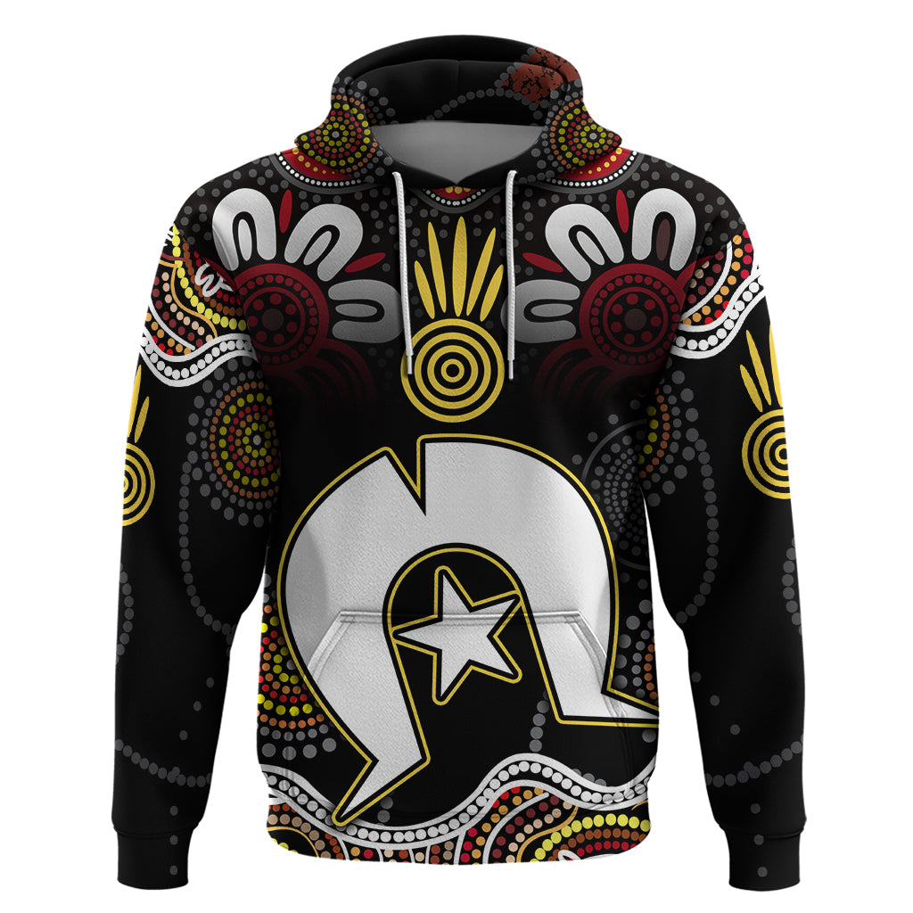 Torest Trait Islands Mix Aboriginal Pattern Hoodie - Vibe Hoodie Shop