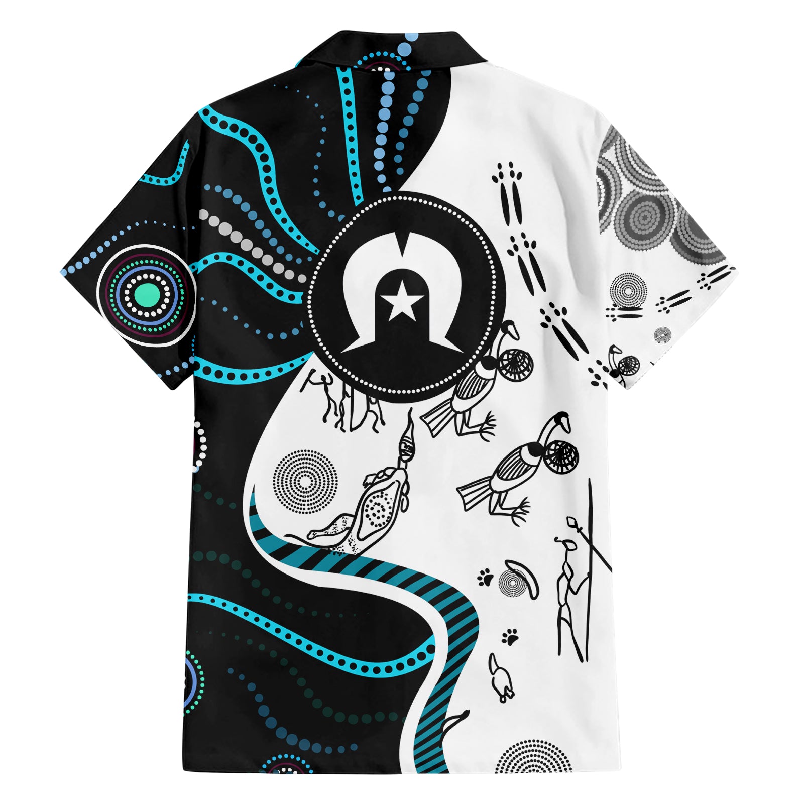 Aboriginal Pattern Torest  Strait Island Hawaiian Shirt - Vibe Hoodie Shop