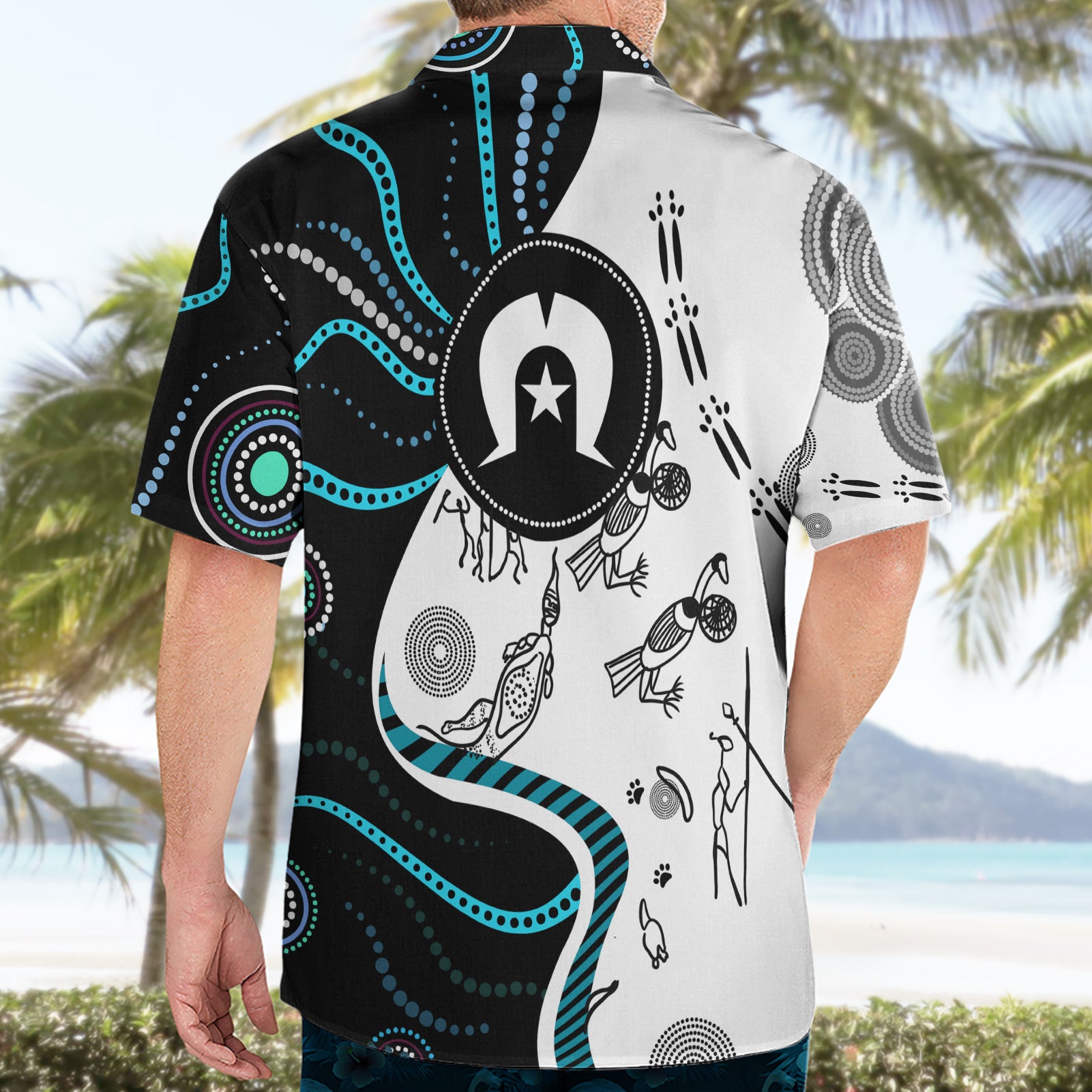Aboriginal Pattern Torest  Strait Island Hawaiian Shirt - Vibe Hoodie Shop