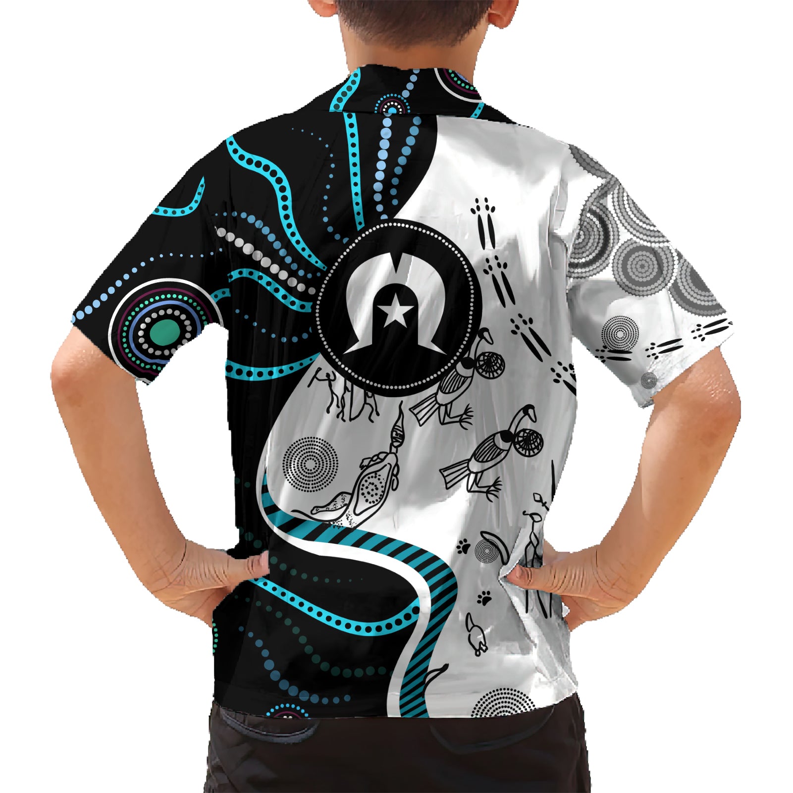 Aboriginal Pattern Torest  Strait Island Hawaiian Shirt - Vibe Hoodie Shop