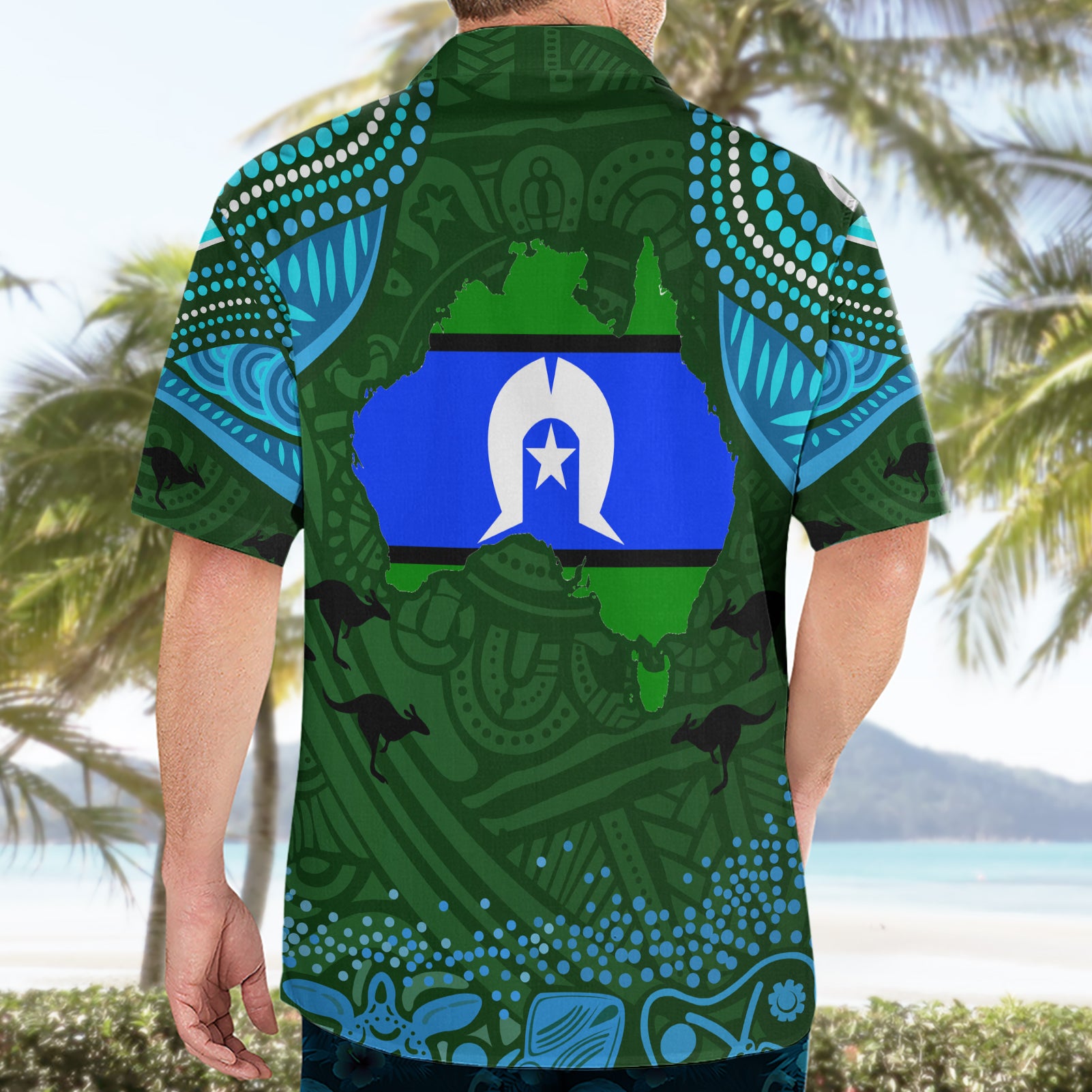 Torest Trait Islands Mix Aboriginal Pattern Hawaiian Shirt - Vibe Hoodie Shop