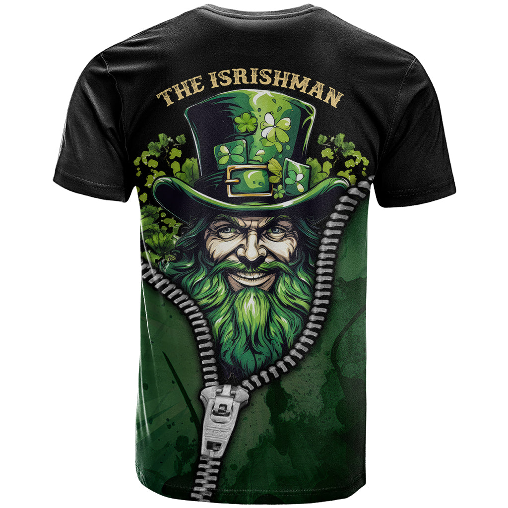 The Irish Man 3D Zip Art T Shirt - Vibe Hoodie Shop