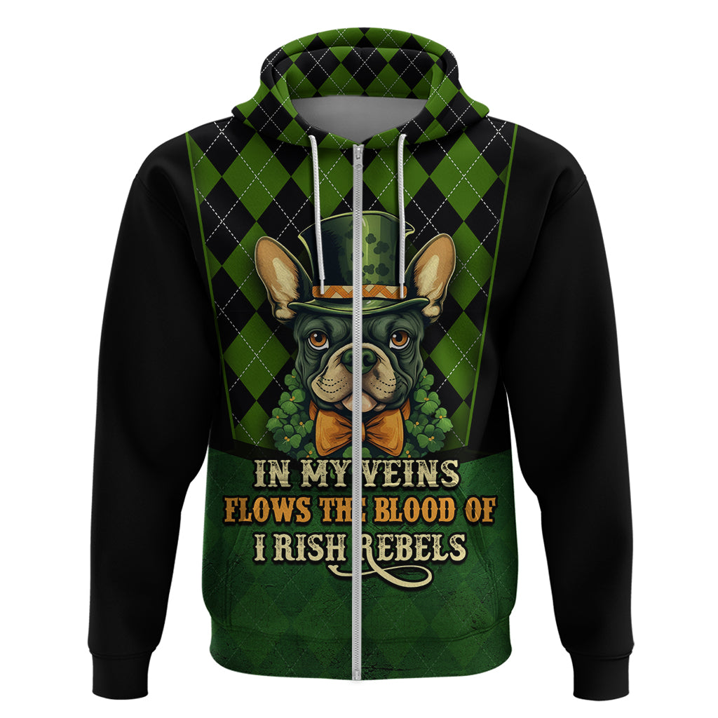 In My Veins Flows The Blood Of Irish Rebels Hoodie - Vibe Hoodie Shop