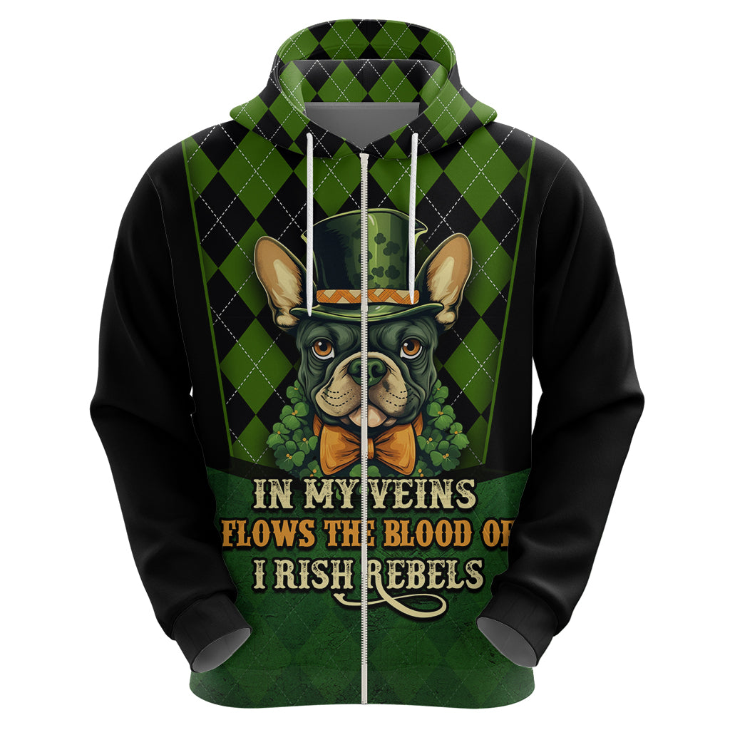 In My Veins Flows The Blood Of Irish Rebels Hoodie - Vibe Hoodie Shop