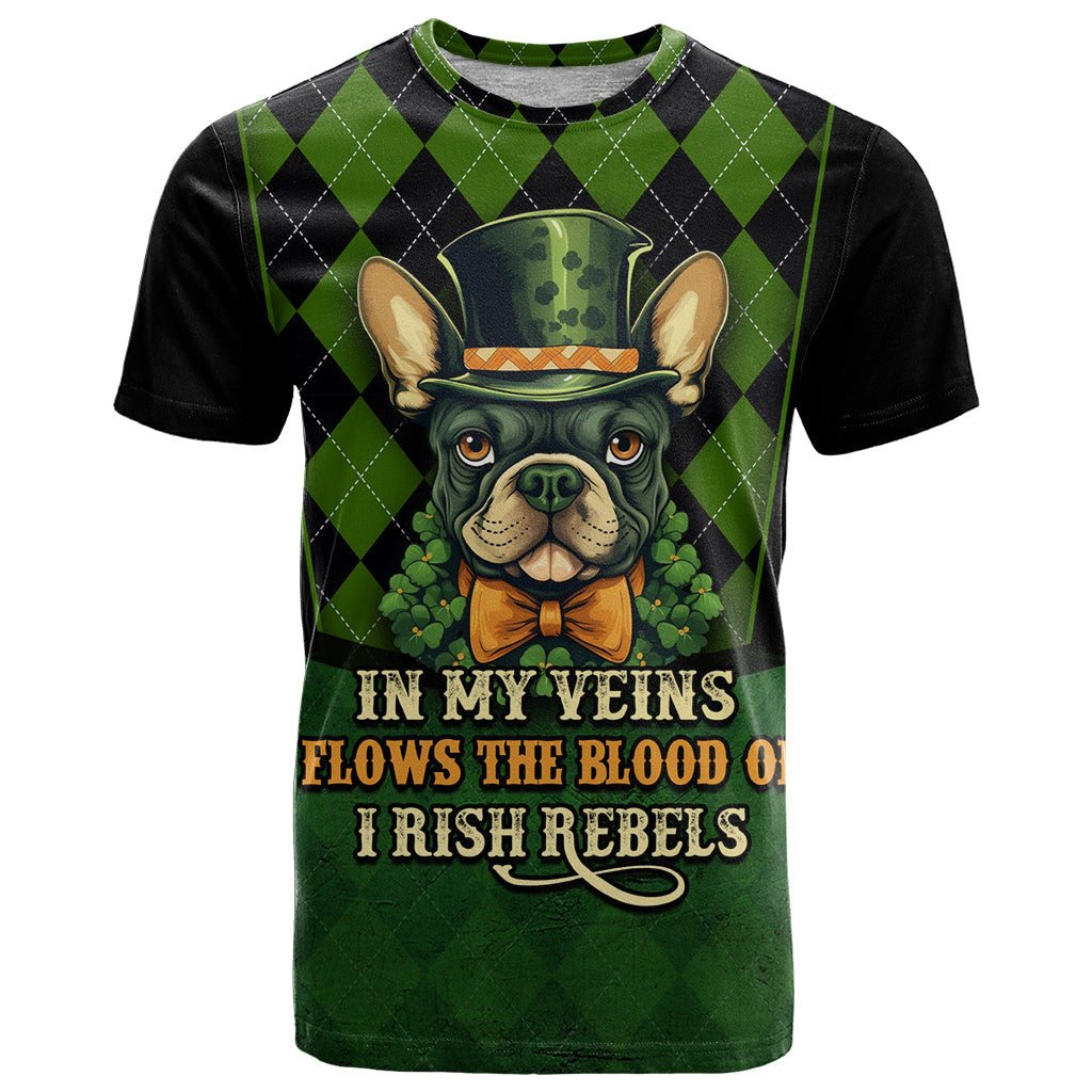 In My Veins Flows The Blood Of Irish Rebels T Shirt - Vibe Hoodie Shop