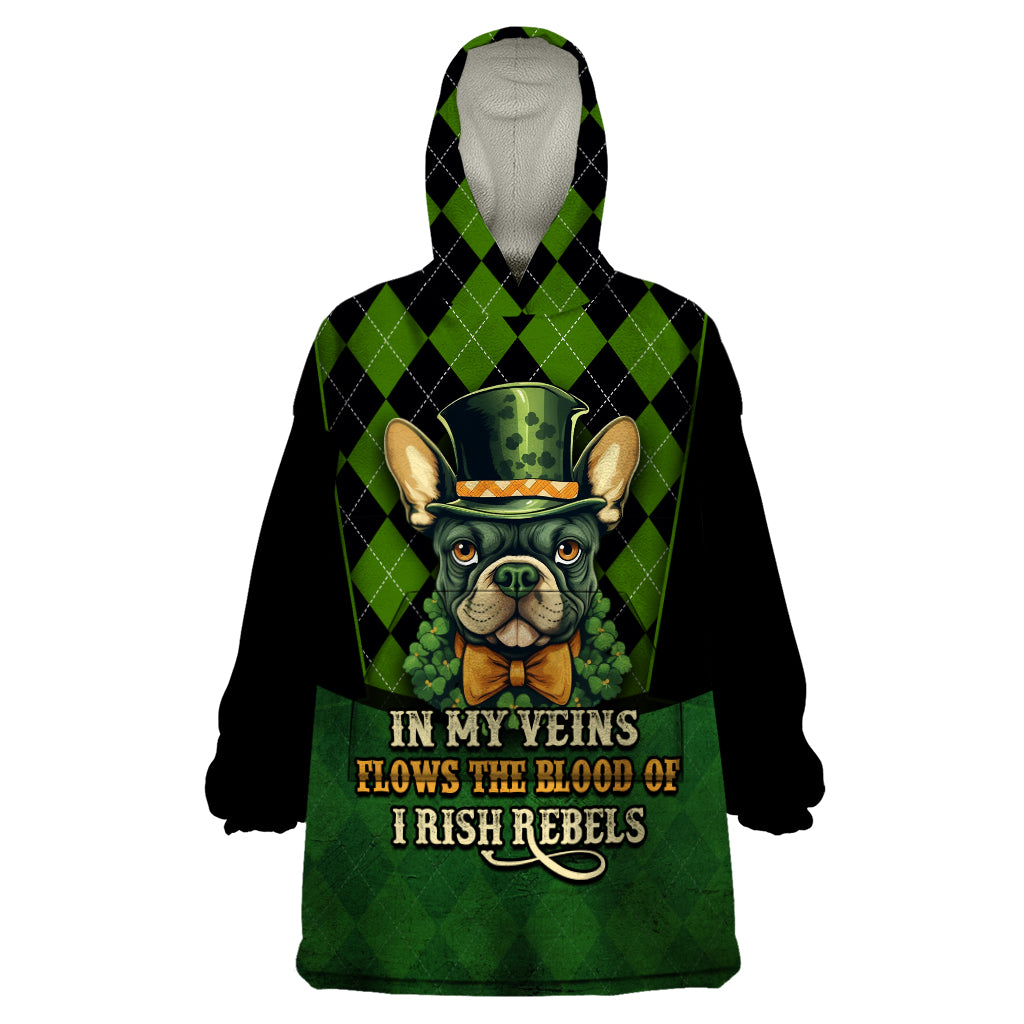 In My Veins Flows The Blood Of Irish Rebels Wearable Blanket Hoodie - Vibe Hoodie Shop