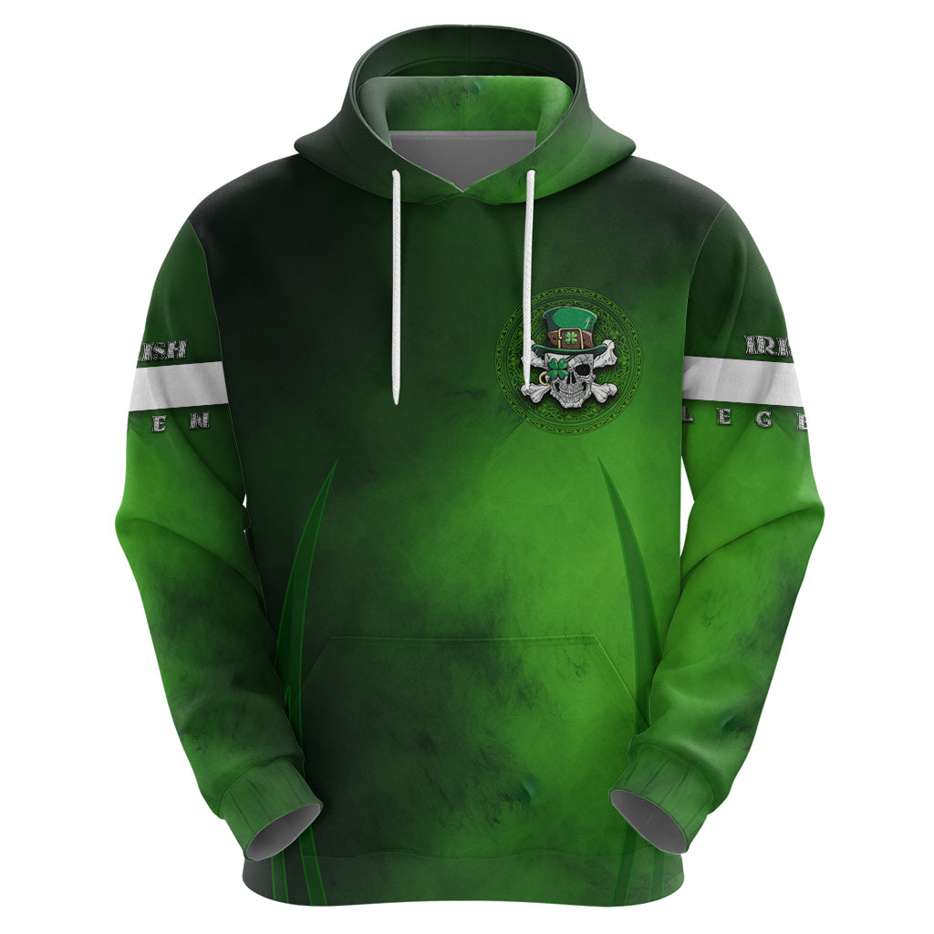 Irish Pride - Skull Cross Mix Hoodie - Vibe Hoodie Shop