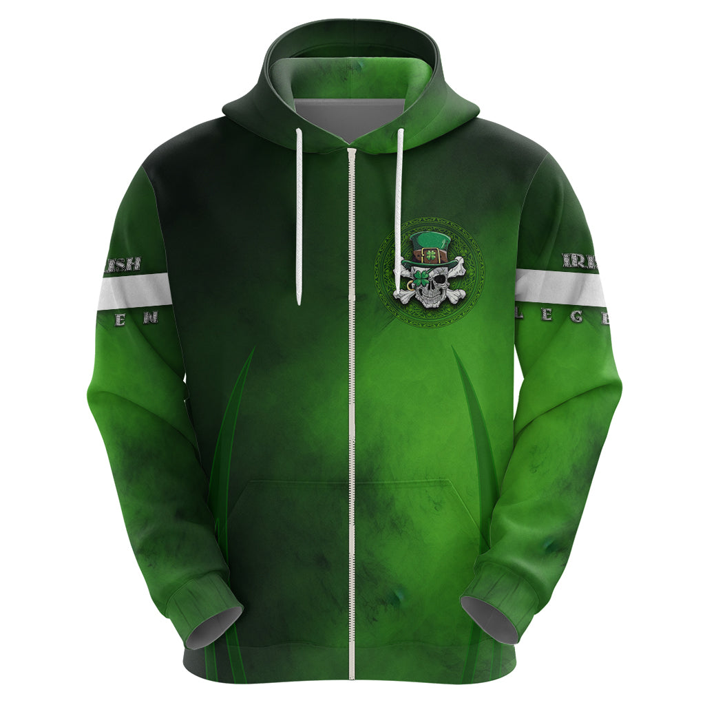 Irish Pride - Skull Cross Mix Hoodie - Vibe Hoodie Shop