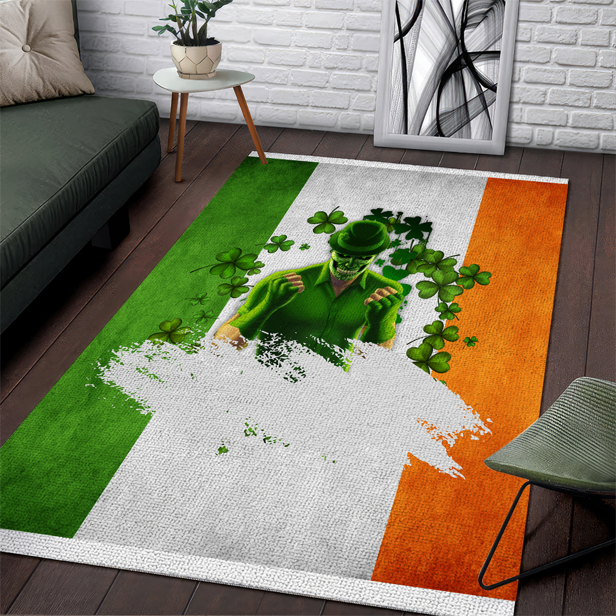 The Irish Man Area Rug - Vibe Hoodie Shop