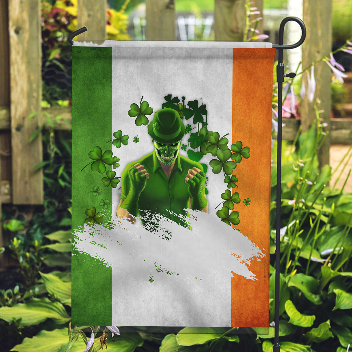 The Irish Man Garden Flag - Vibe Hoodie Shop