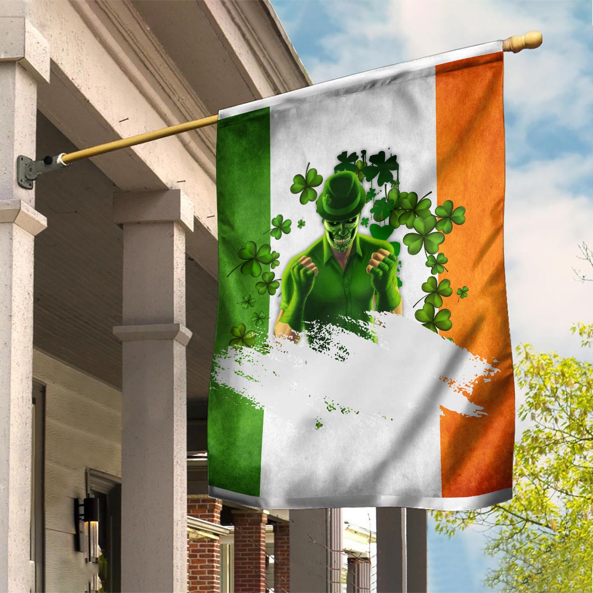 The Irish Man Garden Flag - Vibe Hoodie Shop