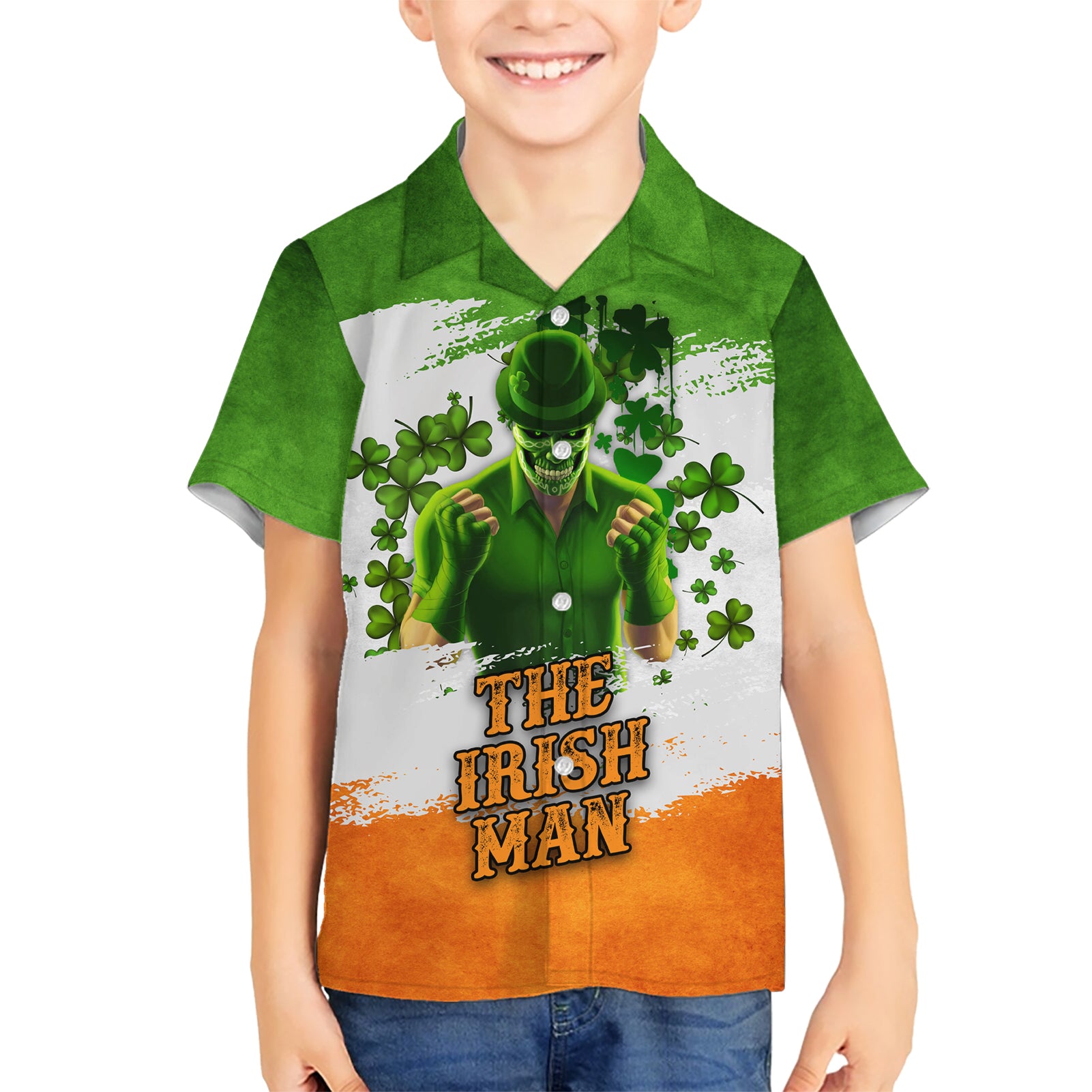 The Irish Man Hawaiian Shirt - Vibe Hoodie Shop