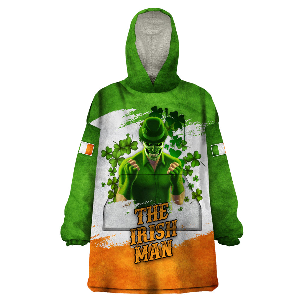 The Irish Man Wearable Blanket Hoodie - Vibe Hoodie Shop