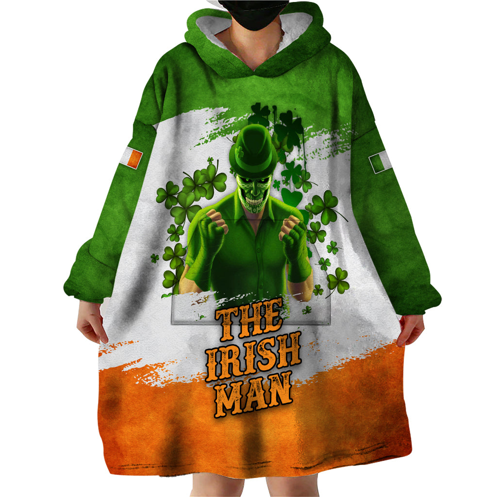 The Irish Man Wearable Blanket Hoodie - Vibe Hoodie Shop