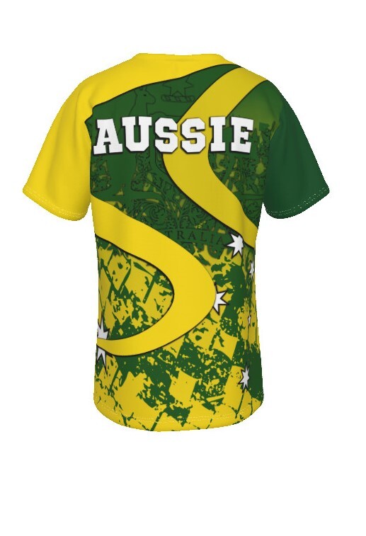 T shirt - Australia National Color T shirt - Unisex - Vibe Hoodie Shop