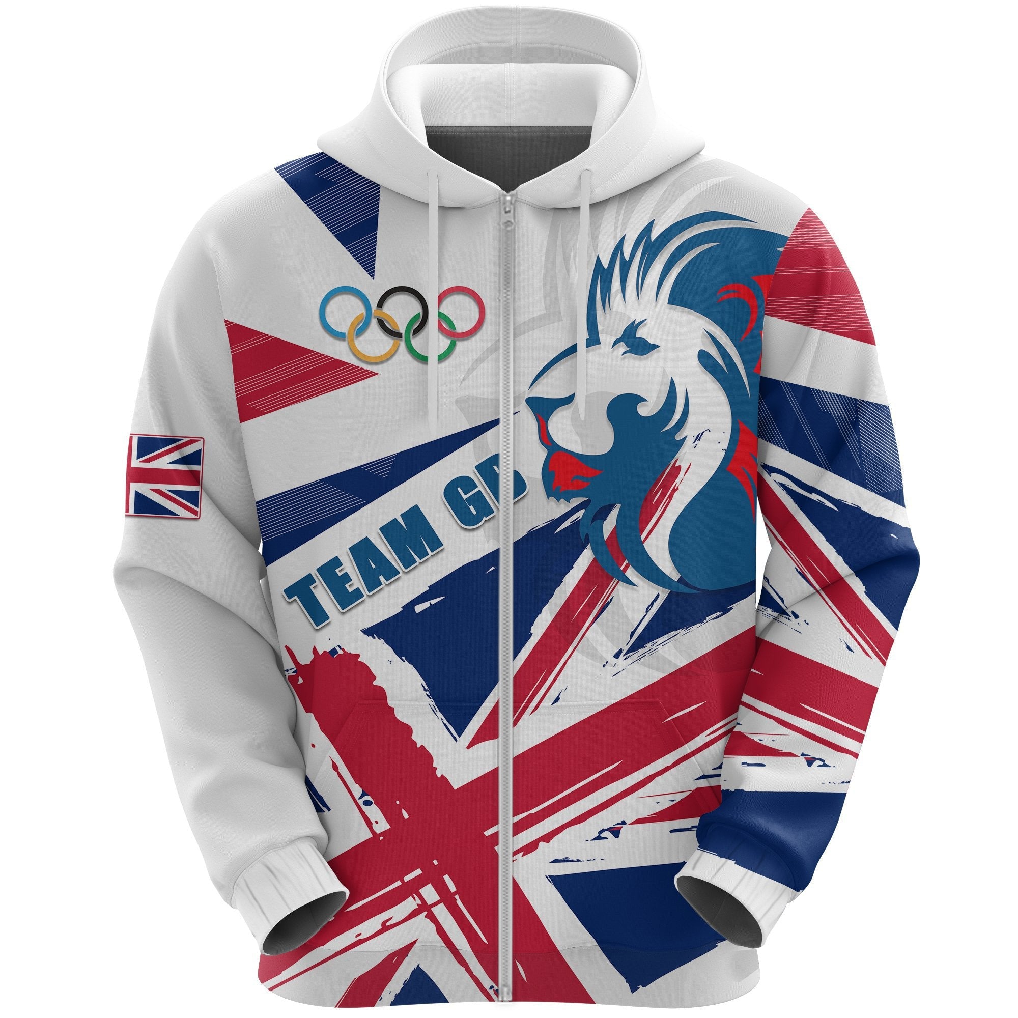 Team GB Sport Hoodie Lion Unify - Vibe Hoodie Shop