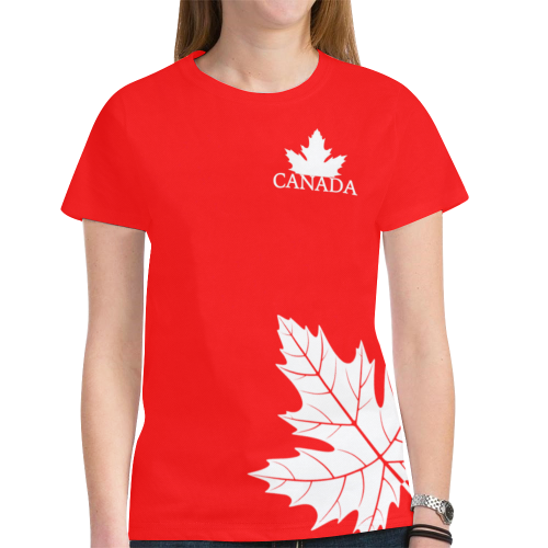 Canada T shirt - Canadian Maple Leaf - Vibe Hoodie Shop