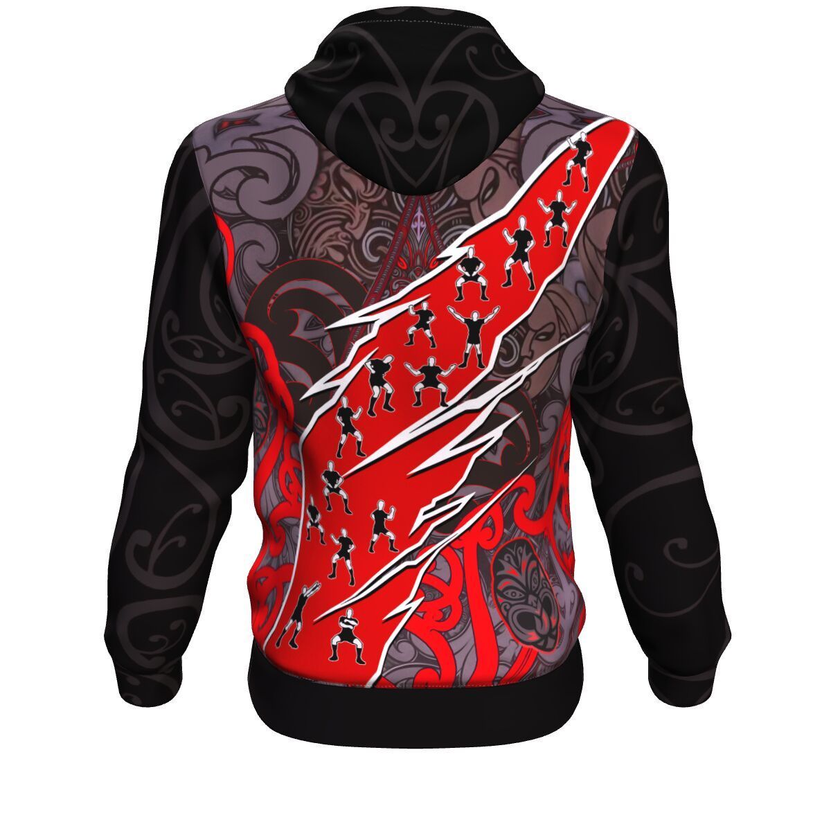 New Zealand Maori Rugby Hoodie - Vibe Hoodie Shop