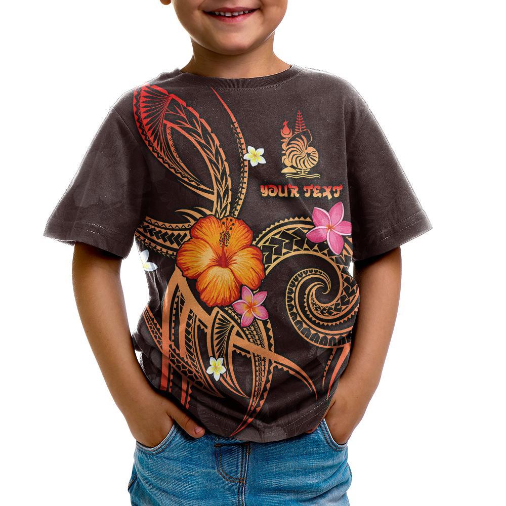 New Caledonia Polynesian Personalised T shirt - Legend of New Caledonia (Red) - Vibe Hoodie Shop