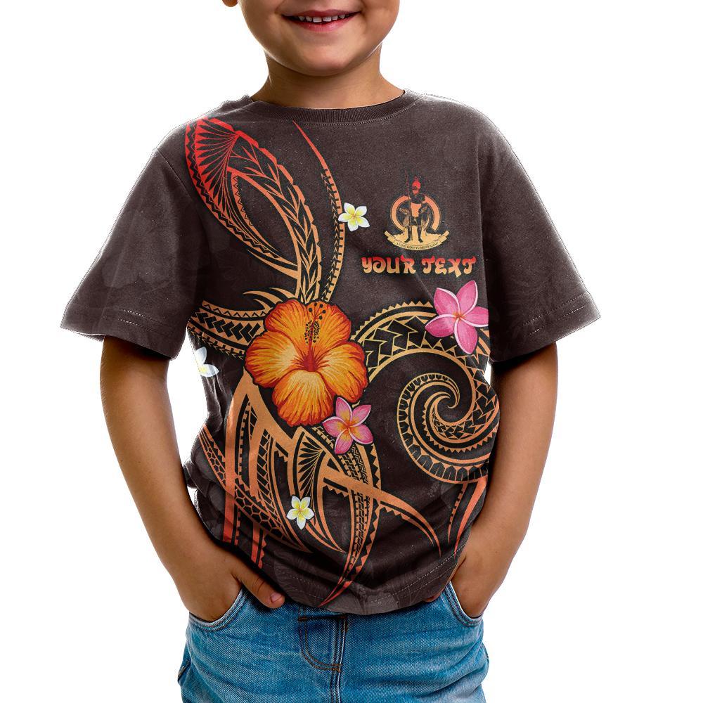 Vanuatu Polynesian Personalised T shirt - Legend of Vanuatu (Red) - Vibe Hoodie Shop