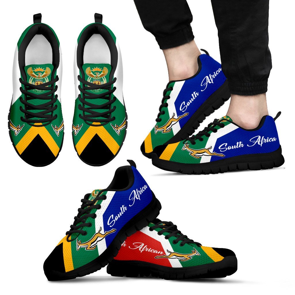 Coat Of Arms Of South Africa Sneakers - Vibe Hoodie Shop