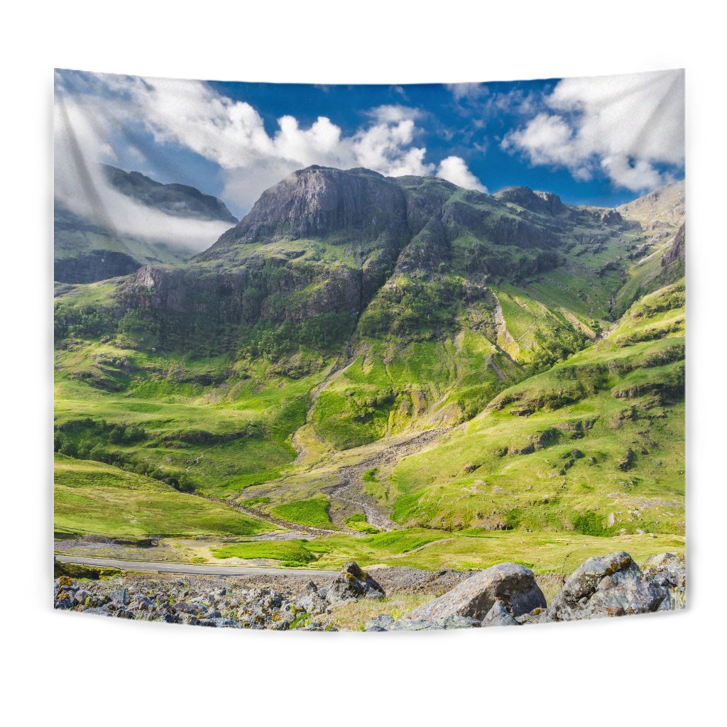 Scotland - Highlands Glencoe Tapestry - Vibe Hoodie Shop