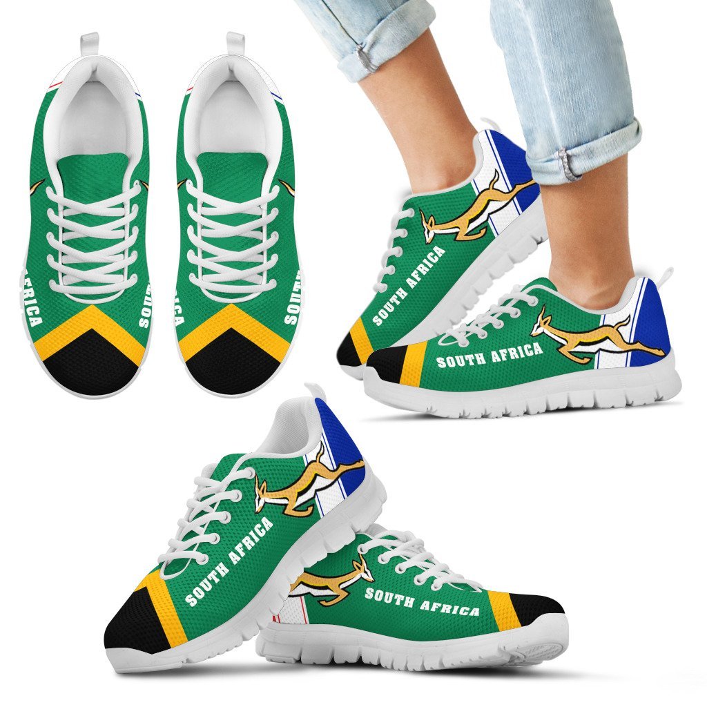 South Africa Flag Sneakers - Vibe Hoodie Shop