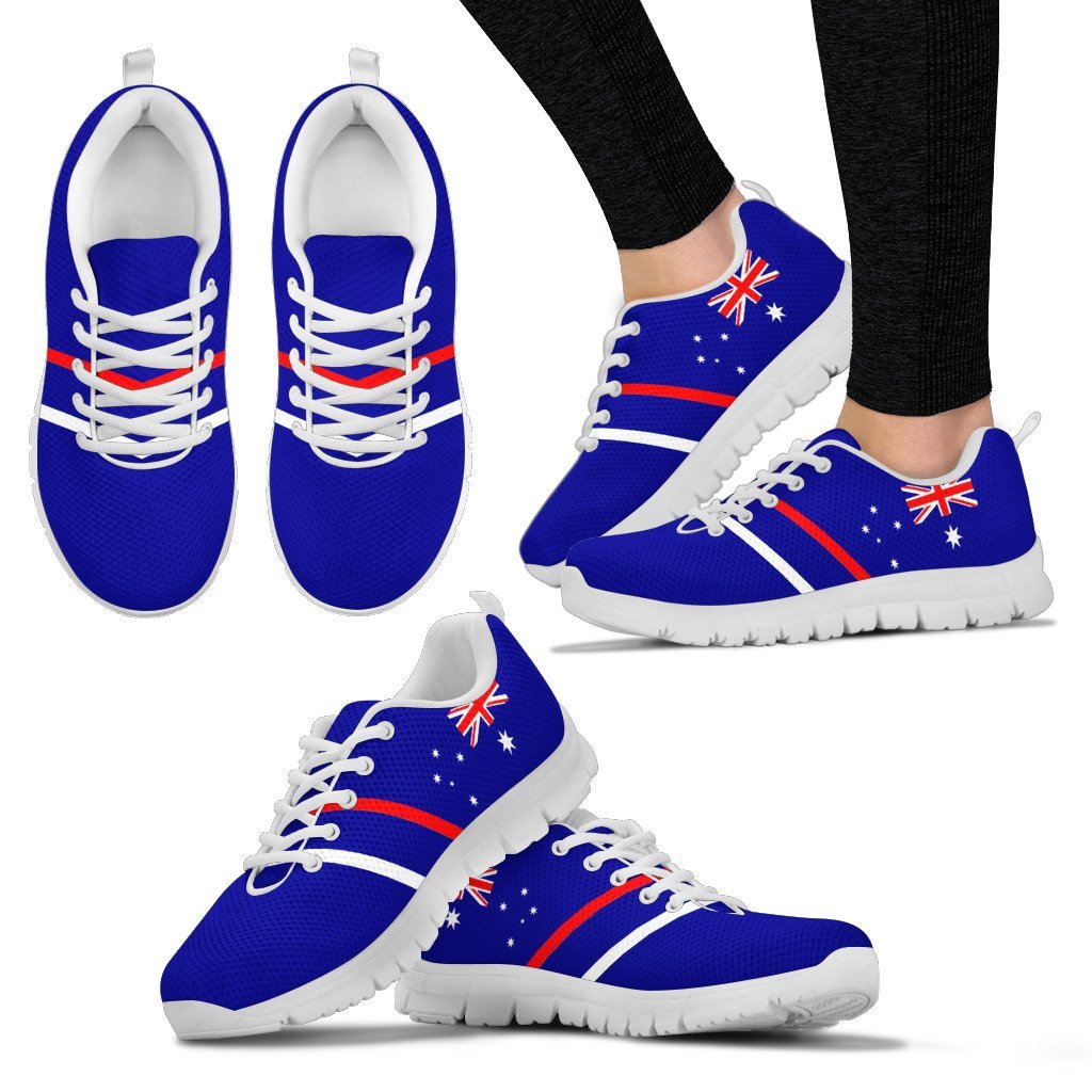 Sneakers - Aus Flag Shoes Ver03 - Unisex - Vibe Hoodie Shop