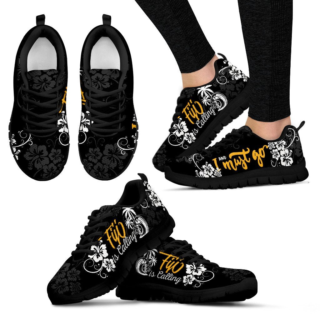 Fiji Shoes - Fiji Is Calling And I Must Go Men's/ Women's Sneakers - Vibe Hoodie Shop